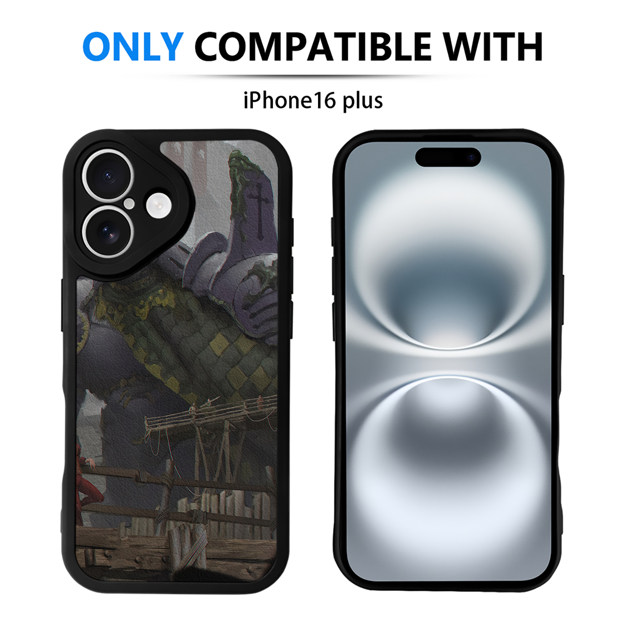 （画像用） EVA 新世紀エヴァンゲリオン 【iPhone 16シリーズ対応】シリコンスマホケース（レザー調） 材質：シリコン